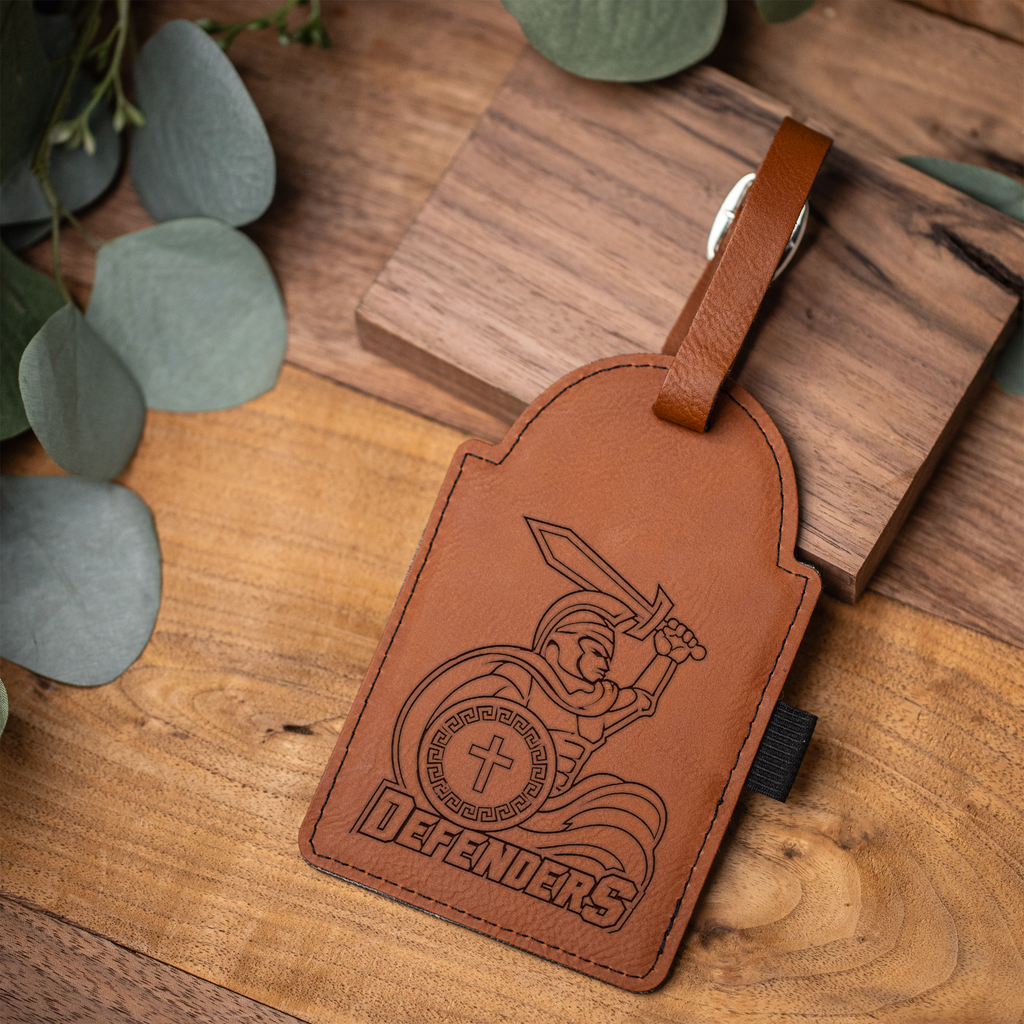Vegan Leather Golf Tag