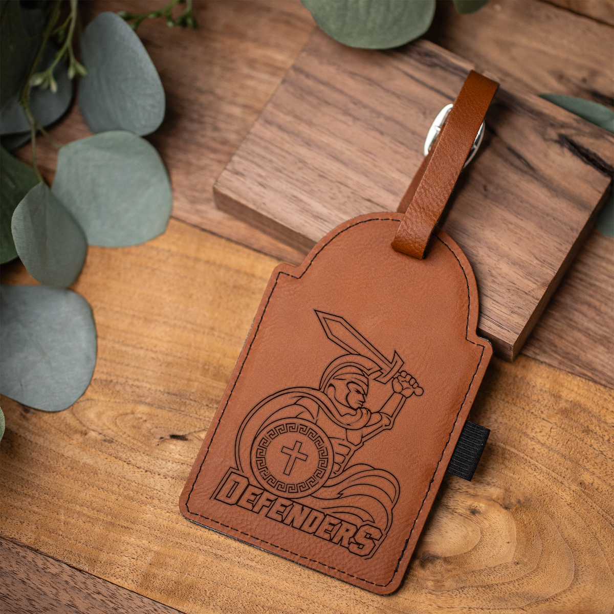 Vegan Leather Golf Tag
