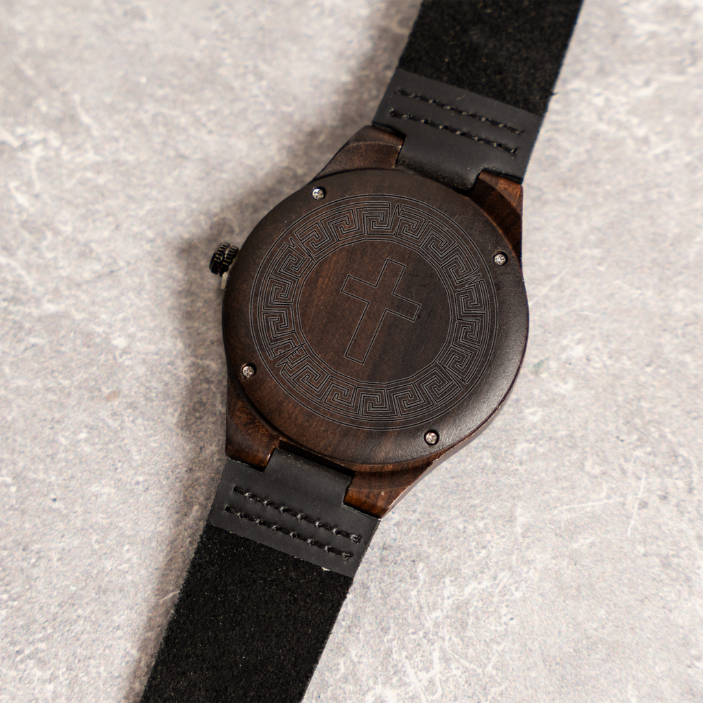 Defender Shield of Faith Wood Watch