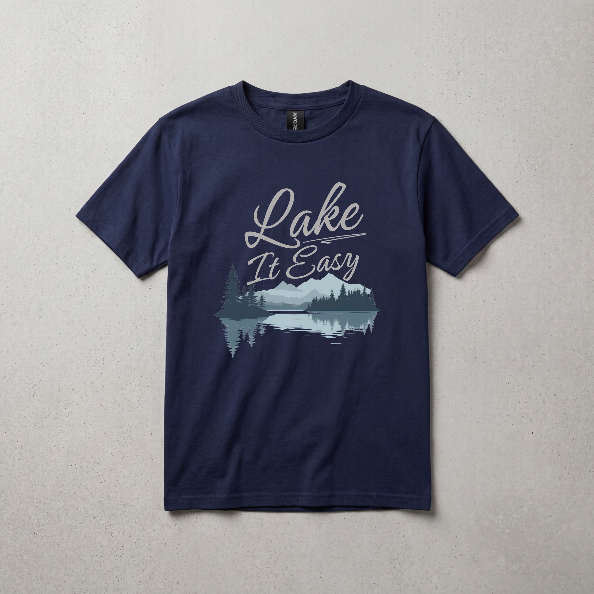 Youth Heavy Cotton™ T-Shirt - Lake It Easy Design