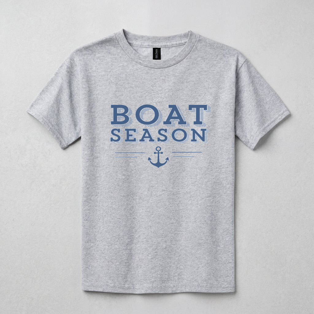 Youth Heavy Cotton™ T-Shirt - Gildan 5000B - Boat Season