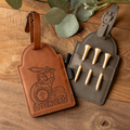 Vegan Leather Golf Tag