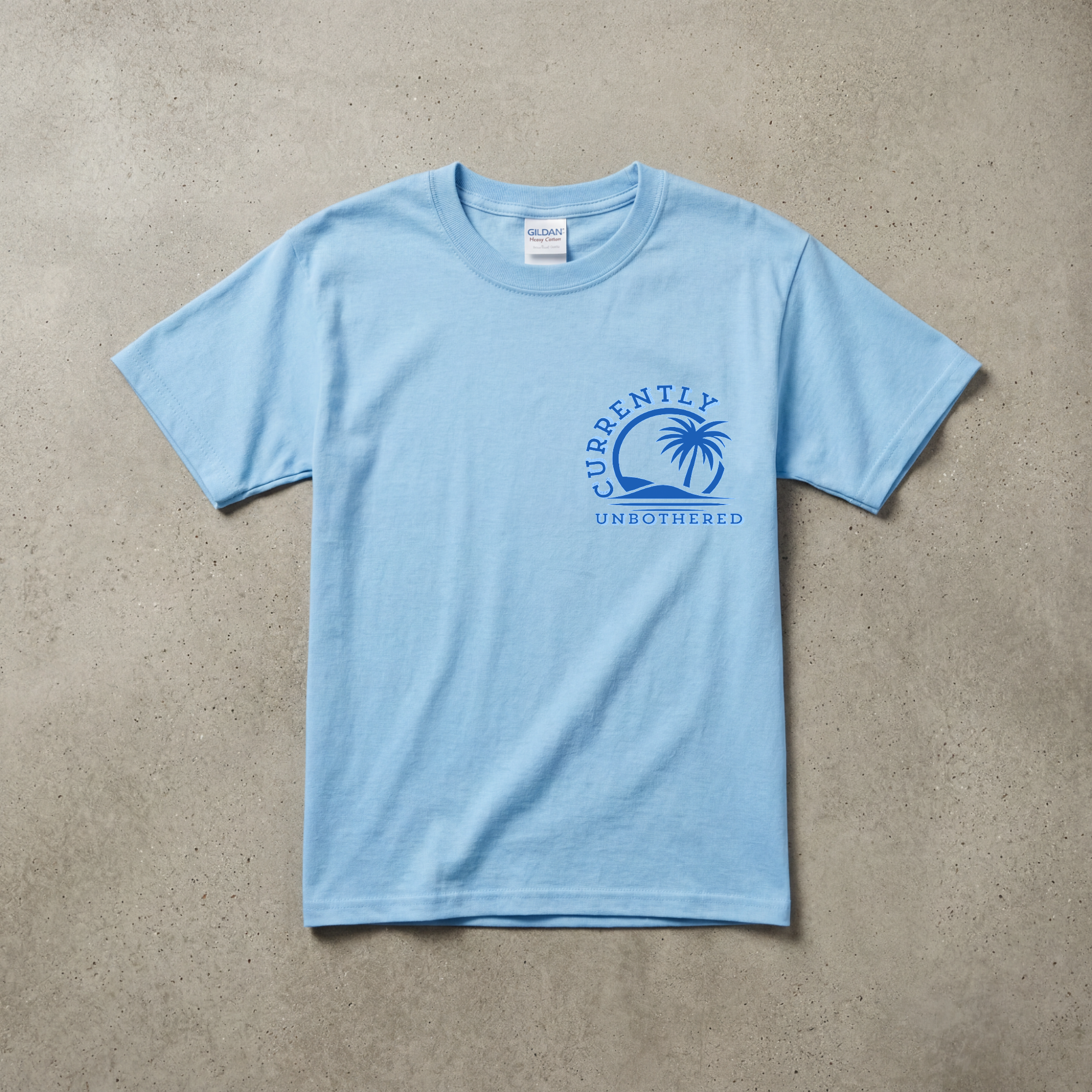 Youth Heavy Cotton™ T-Shirt - Currently Unbothered Design