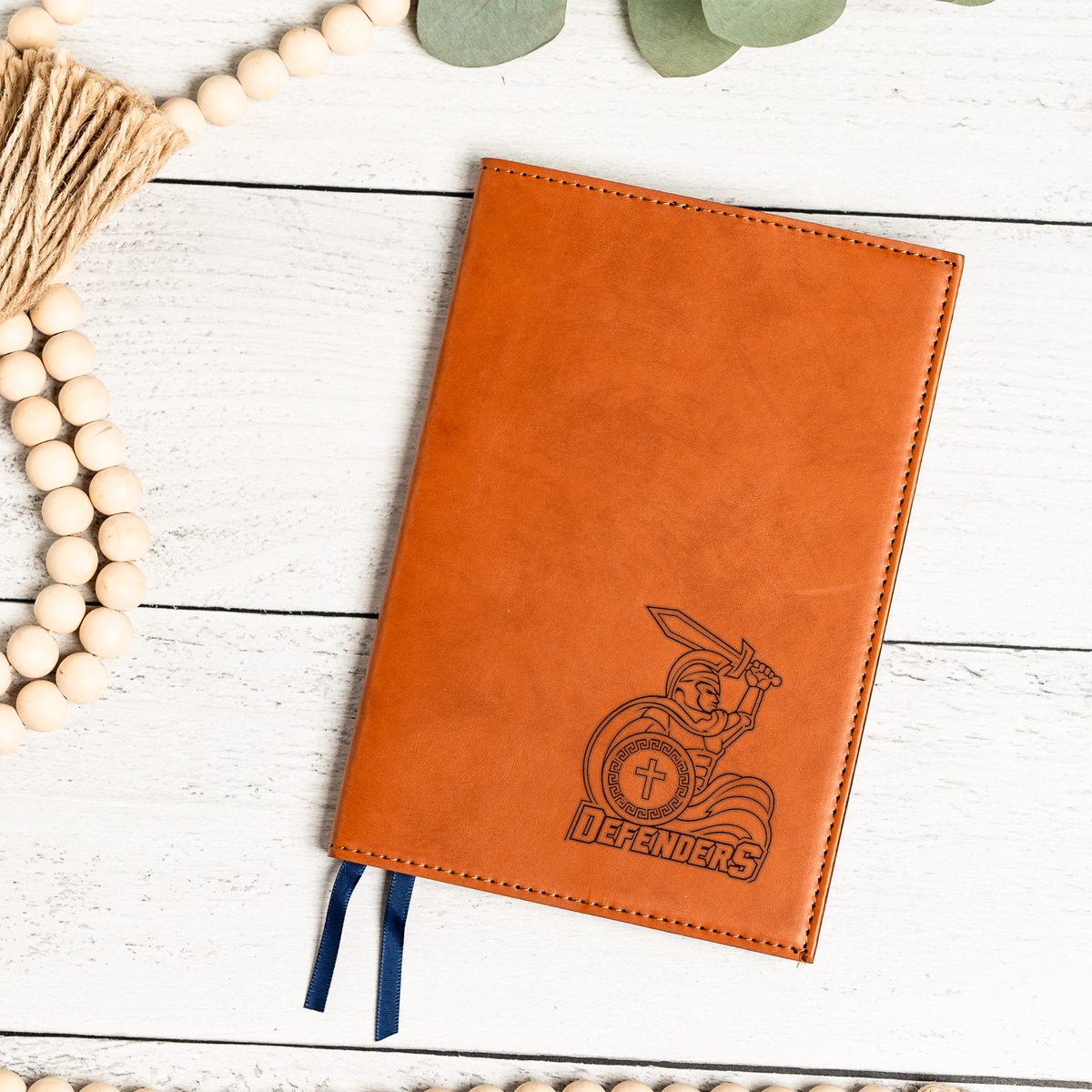 ACA - DEFENDERS - ACADIANA CHRISTIAN ATHLETICS Gold Decision Coin Leather Journal