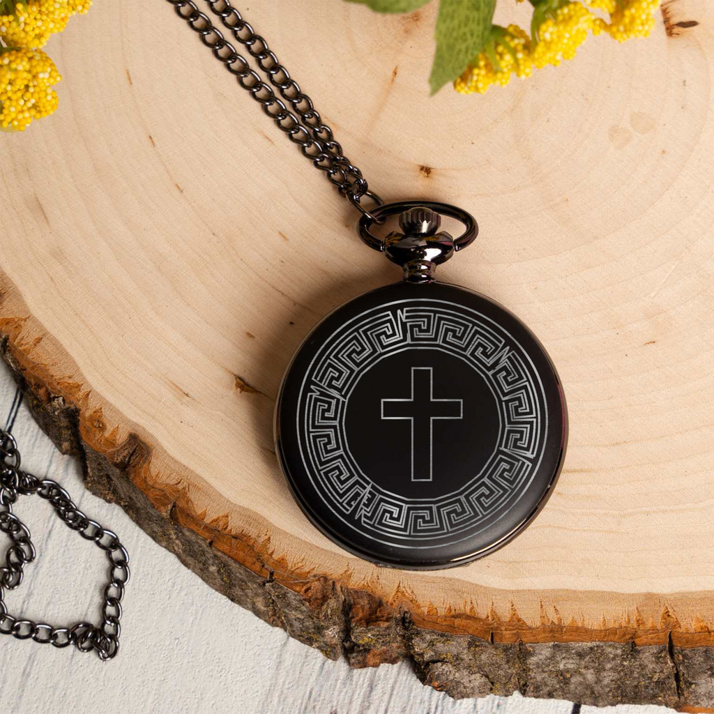 ACA - Acadiana Christian Athletics Shield Pocket Watch