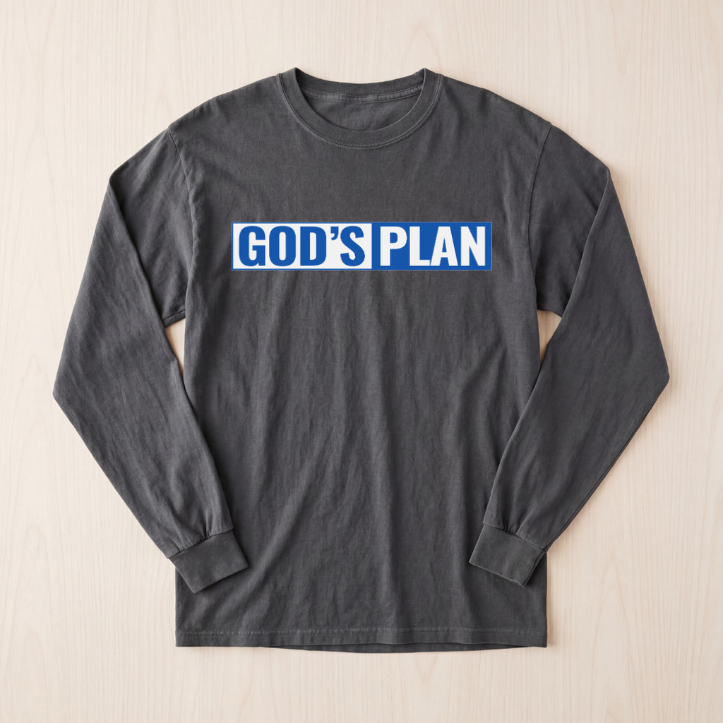 Unisex Ultra Cotton® Long Sleeve T-Shirt - God's Plan Design