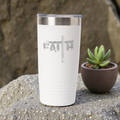 20oz Stainless Steel Tumbler Faith