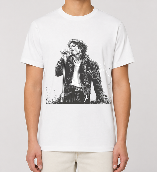 Unisex Essential-T Michael Jackson T-Shirt Hanes 5280, Comfortable Cotton Tee, Graphic Design